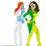 x men rogue and mystique