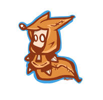 I AM A FOX, I SWEAR - Sticker design