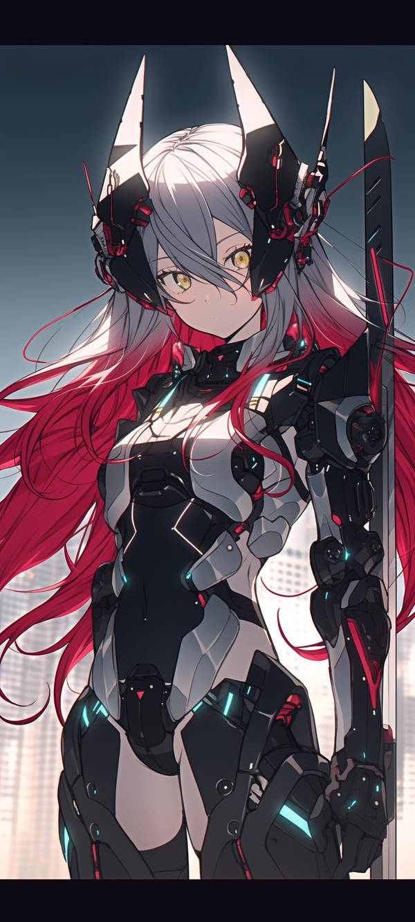 Mecha girl by TheValyrianSteel on DeviantArt