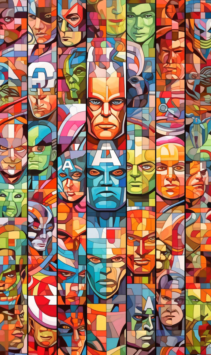Superhero collage by TheValyrianSteel on DeviantArt