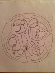 A phrase in gallifreyan 