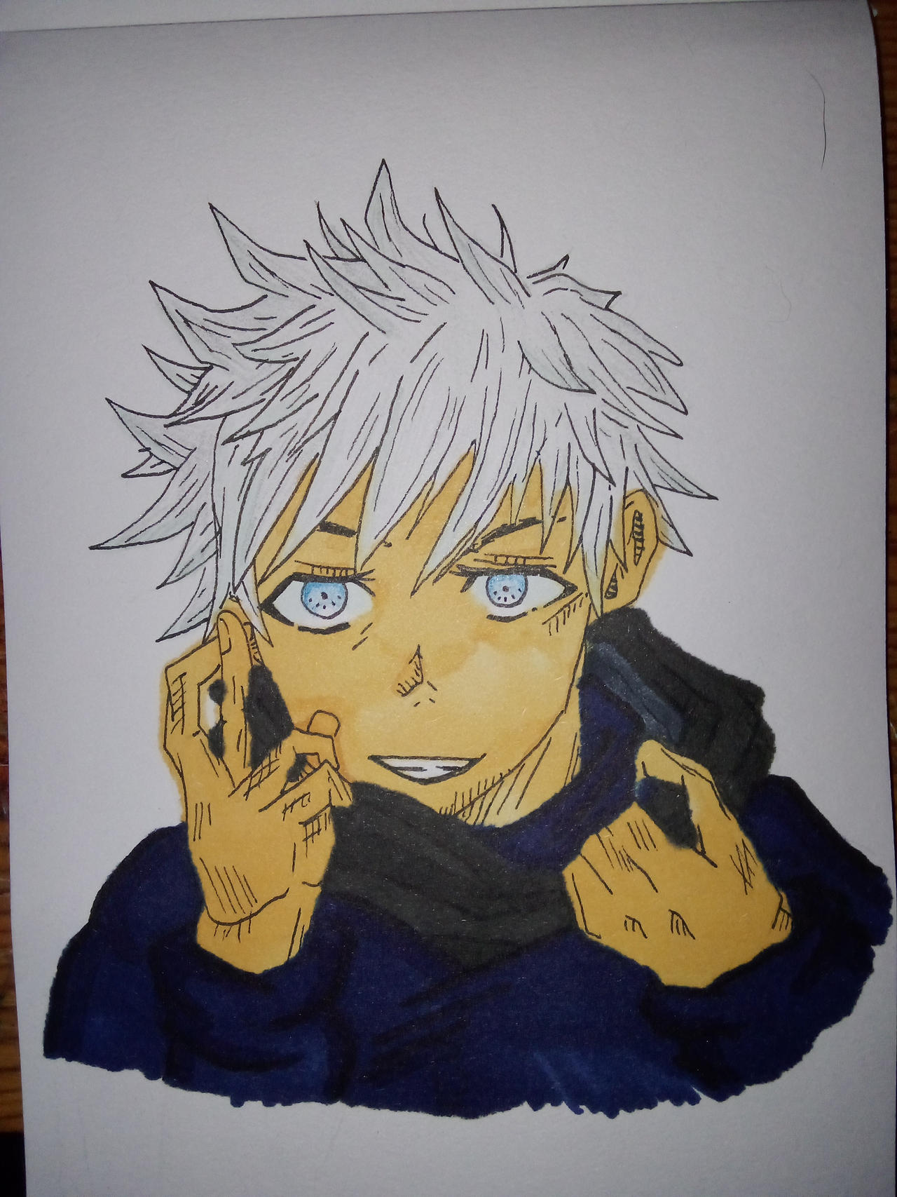 Fan Art Satoru Gojo By Abystale On DeviantArt fan-art-satoru-gojo-by-abystale-on-deviantart