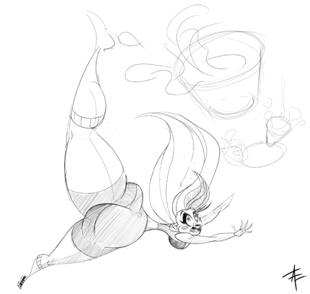 picture Falling Drawing Base girl falling down by aprileriksson on