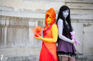 The Flame Princess and the Vampire Queen