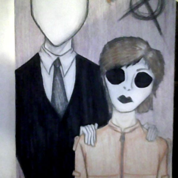 Slenderman and Masky by TheLoveKitteh on DeviantArt