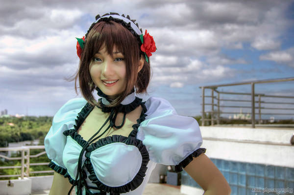 Alodia as Haruhi by z3LLLL