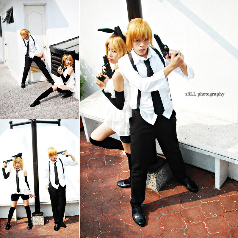 Vocaloid : Mafia Rin and Len