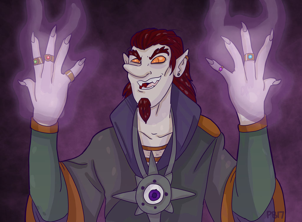 Scuffed Wizard Smurfs: A Crazy Wizard by Dumpsterthot on DeviantArt