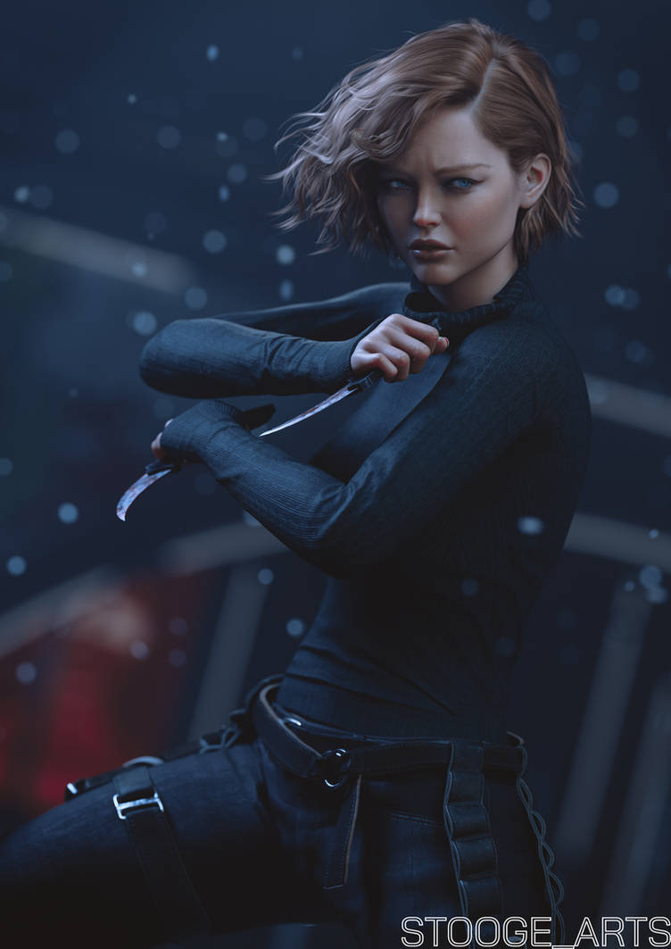 Eva Sharp Sharp And Dangerous. by StoogeArts on DeviantArt