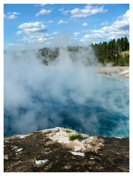 Yellowstone Spring Mist