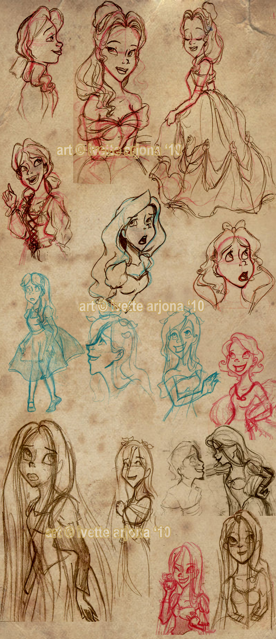 disney doodles