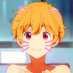 Nagisa Hazuki Neko gif