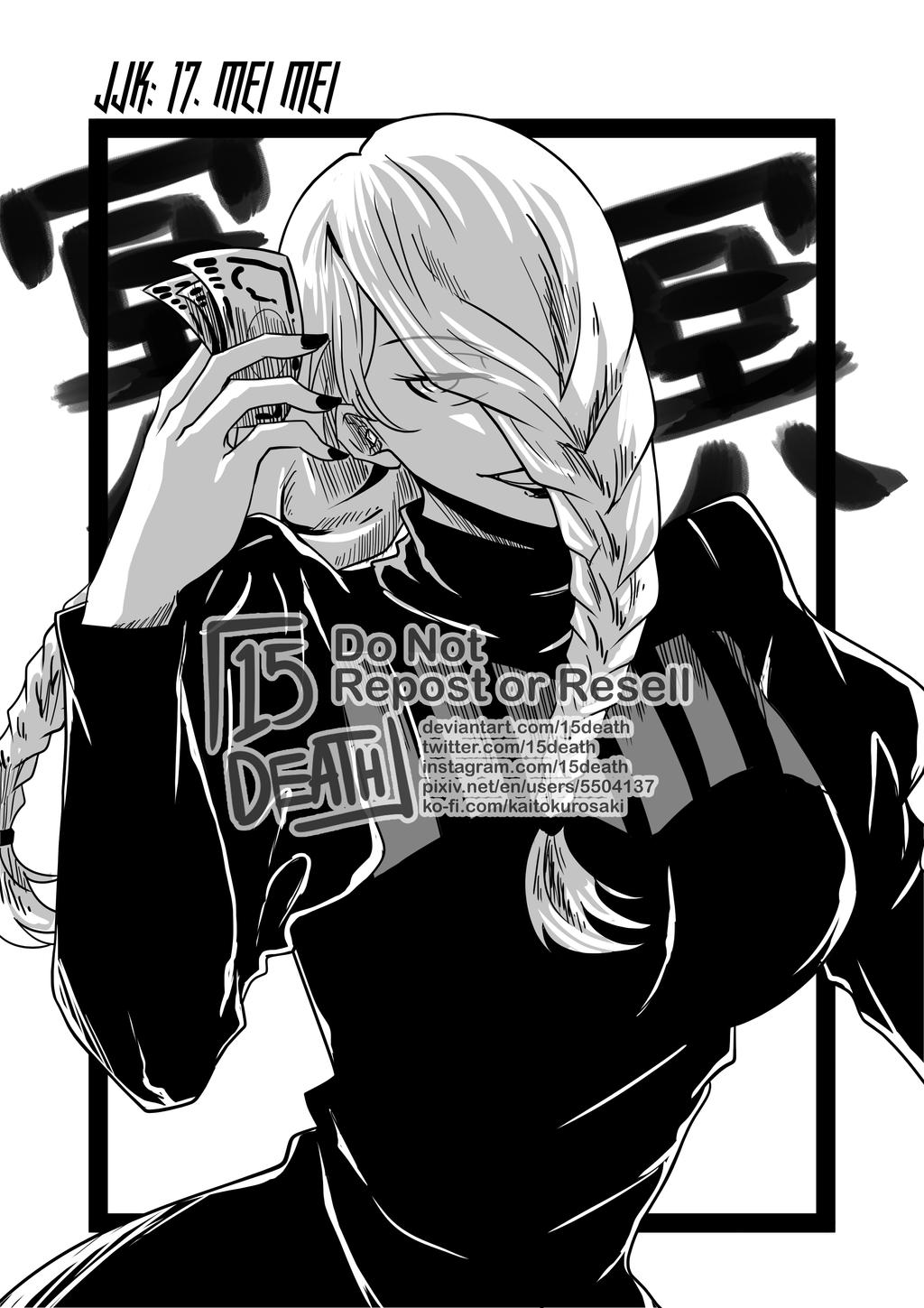 Jujutsu Kaisen Mei Mei by 15DEATH on DeviantArt