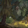 Forest of cats