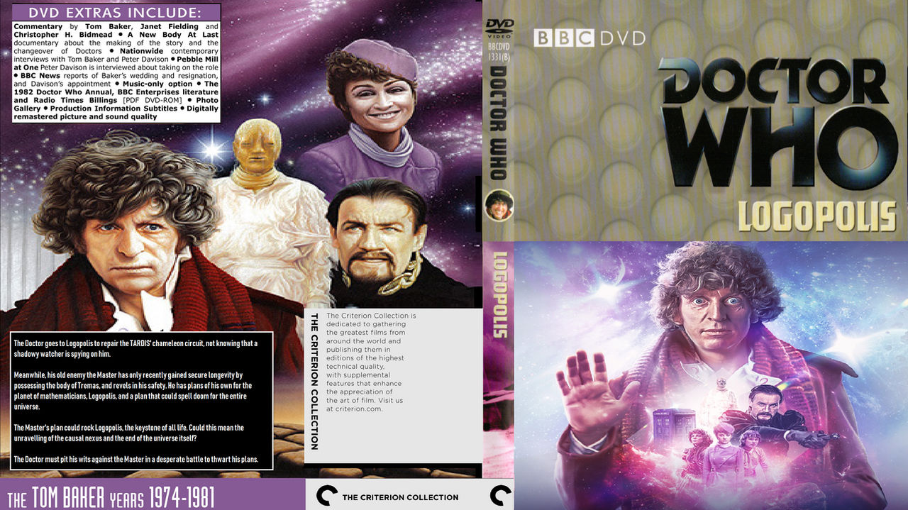 Doctor Who Logopolis Computer Doctor Who Logopolis Criterion Cover by Zaredit on DeviantArt