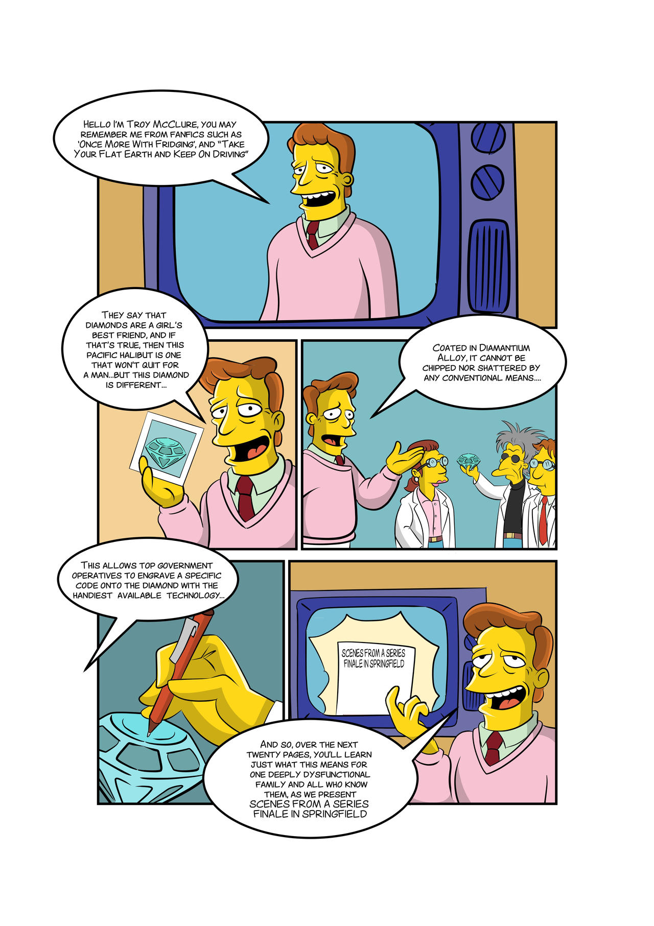 Scenes From A Series Finale In Springfield Page 1 by Zaredit on DeviantArt