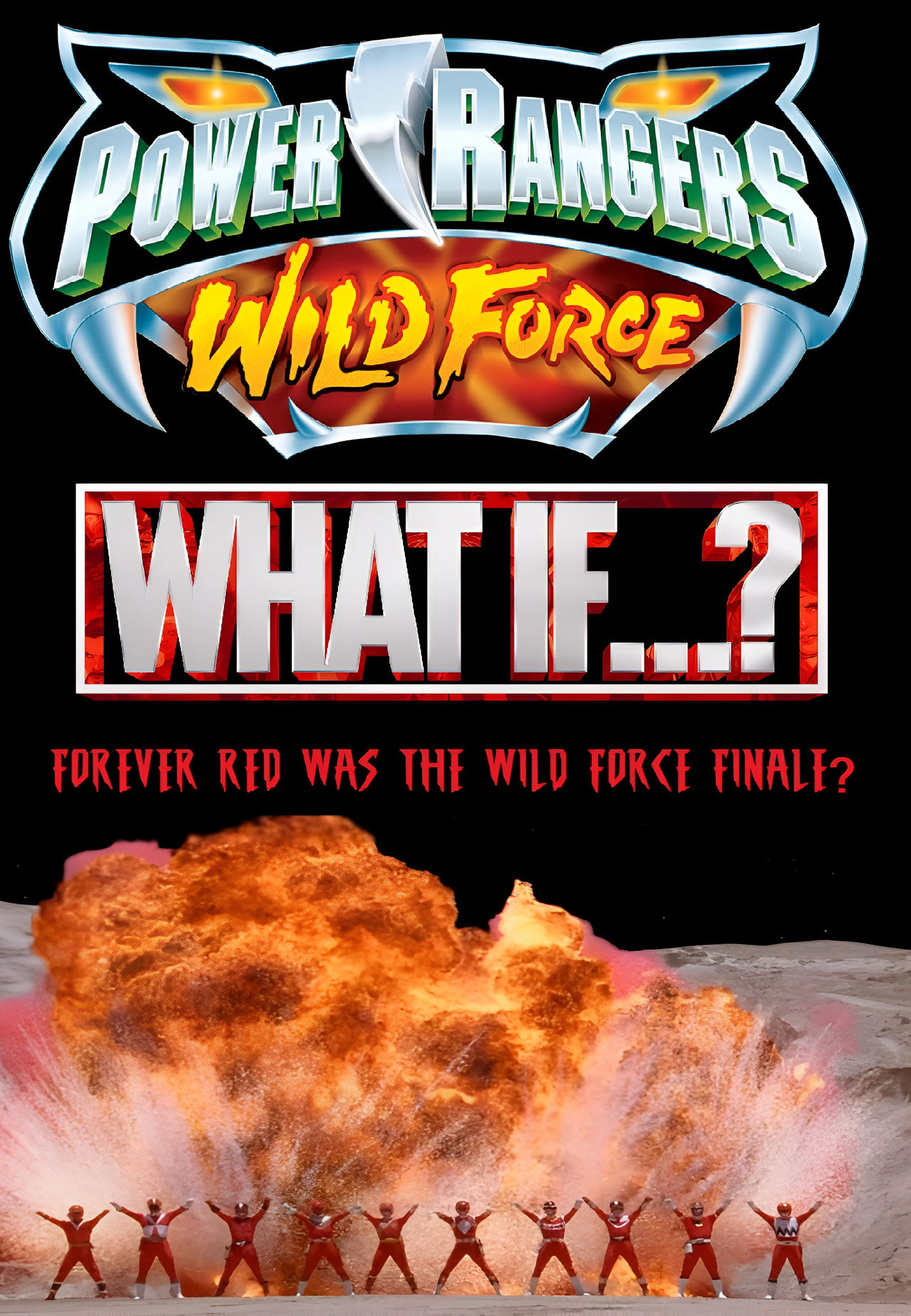 Red Forever Deviantart What If Forever Red Was The Wild Force Finale? by Zaredit on DeviantArt