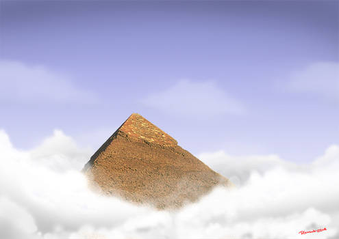 Pyramid in the sky