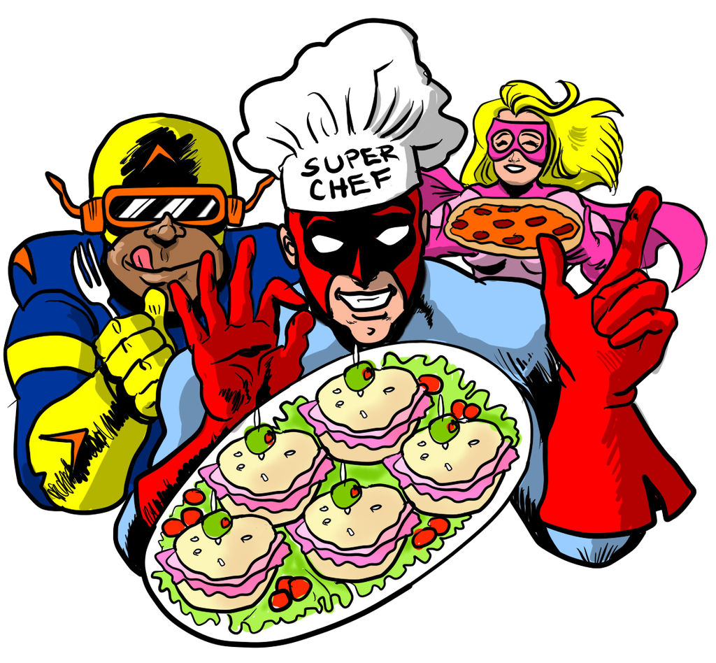 Super Chef and Friends by Stone-Pi-Comics on DeviantArt
