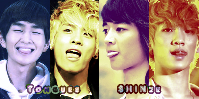 SHINee's tongue habit