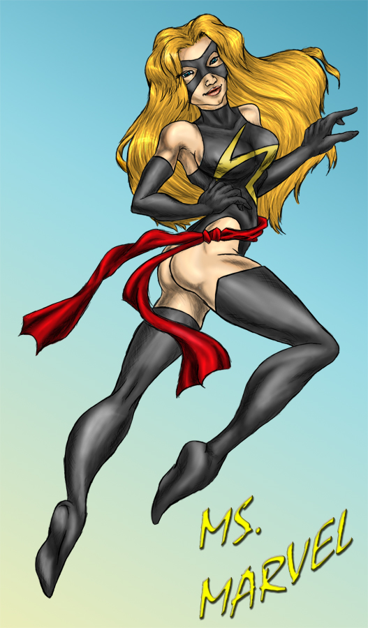 Marvel - Ms. Marvel Colored