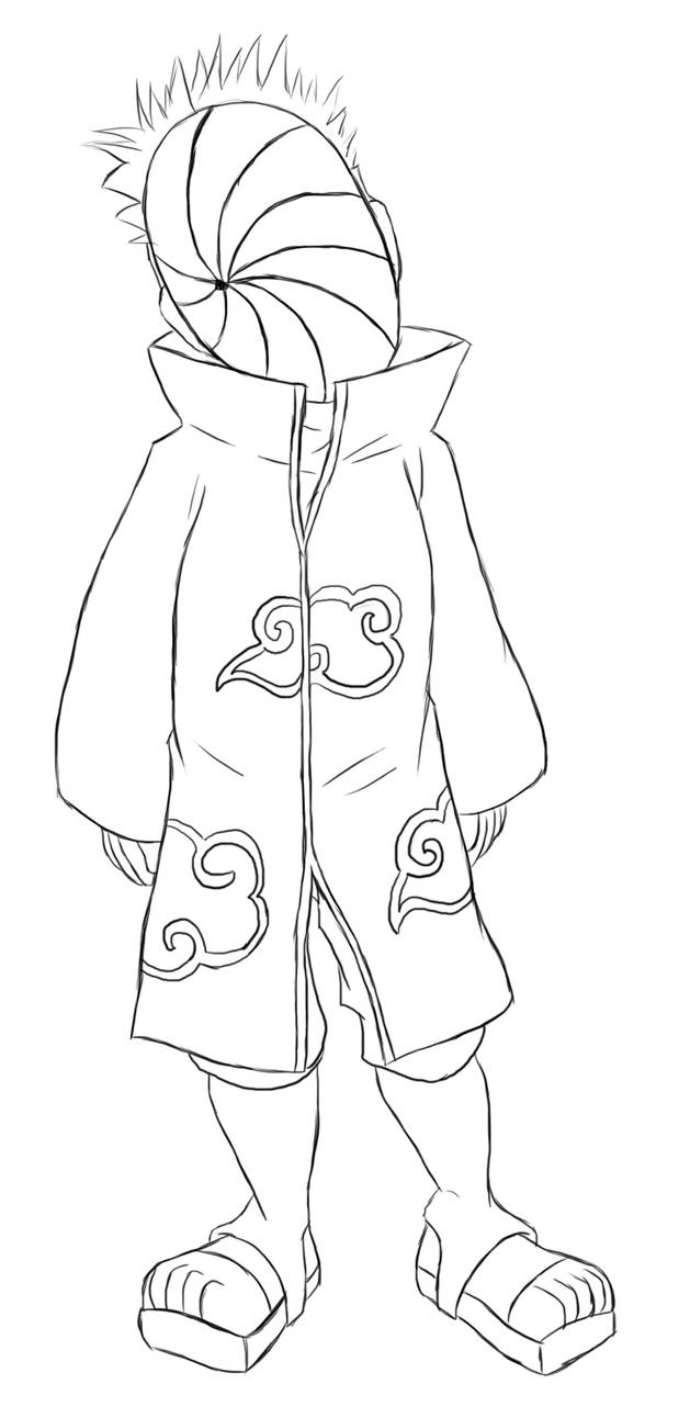 Naruto - Chibi Tobi Lines by Dark-Bahamut-Zero on DeviantArt