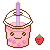 Pixel: FREE Strawberry Pearl Shake by KimbuPamu