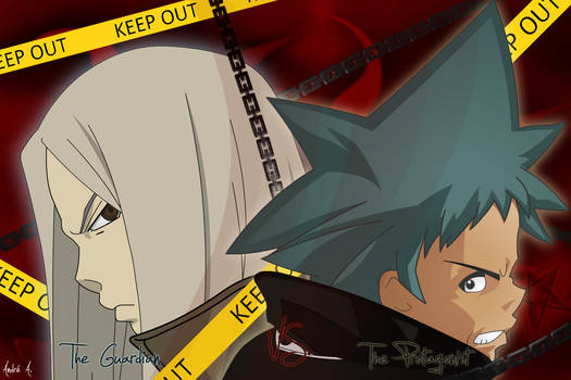 Soul eater BlackStar VS Mifune