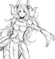 Irelia sketch