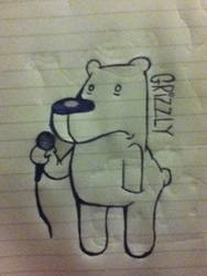 Grizzly Hip-Hop Logo (See Description)