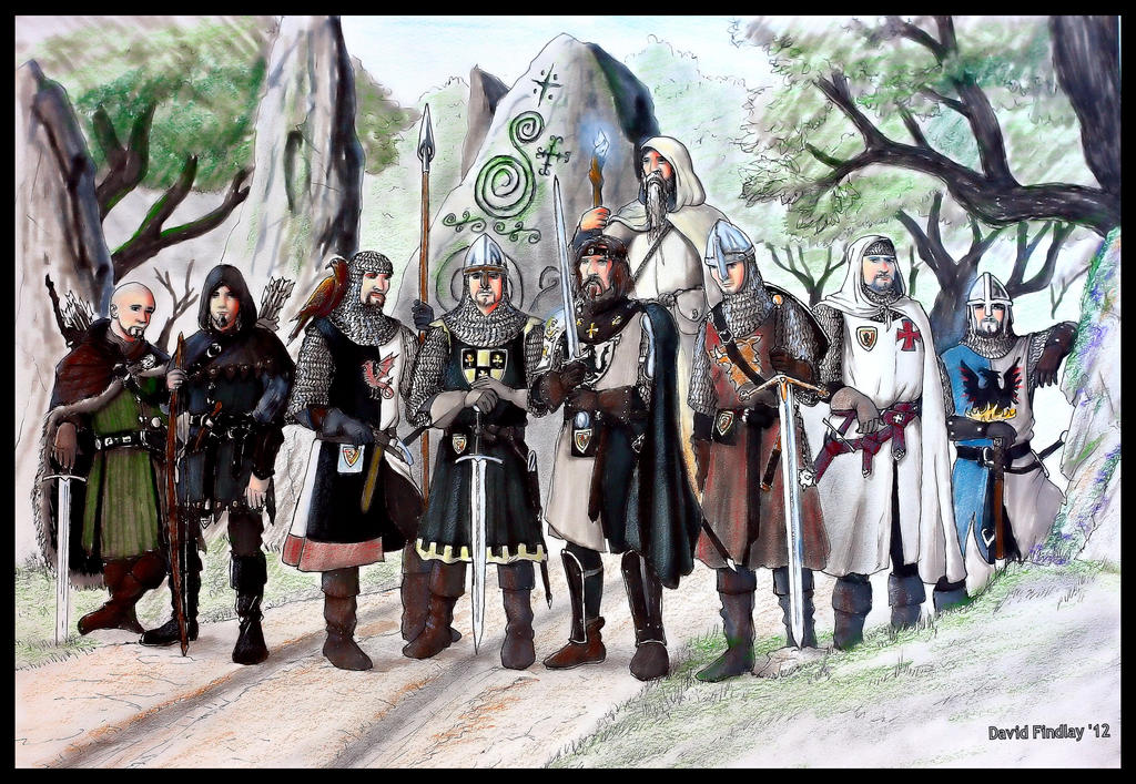 The Knights of Castleton by EthalenSkye on DeviantArt