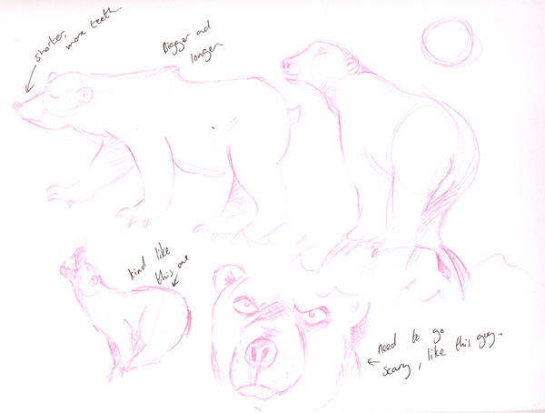 bear development by McRae on DeviantArt