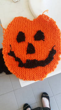 knitted pumpkin