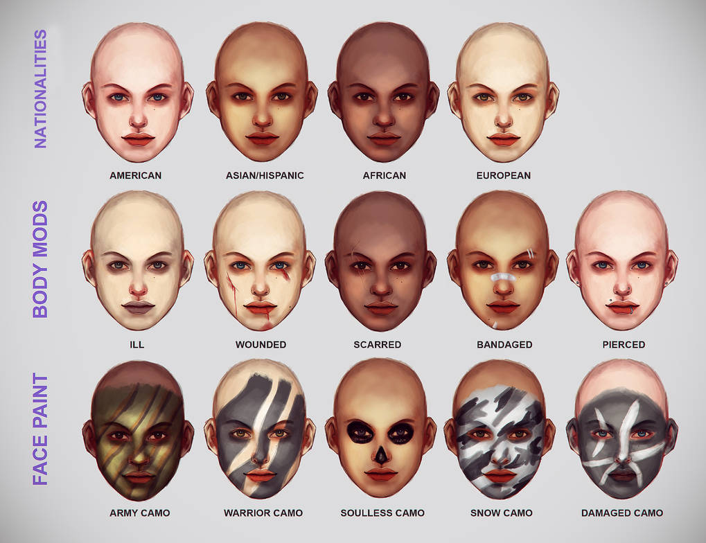 Head Modification Head Mods by MissMaddyTaylor on DeviantArt