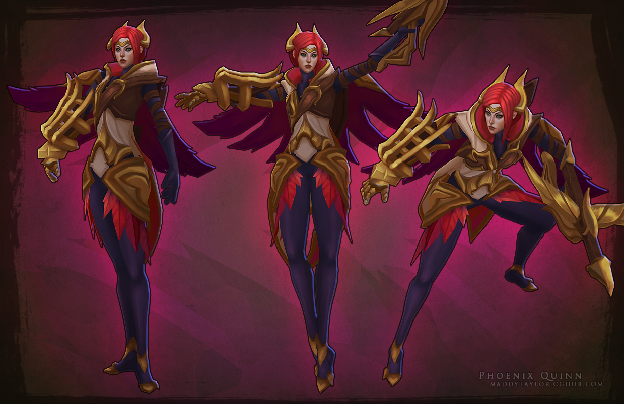 Phoenix Quinn poses