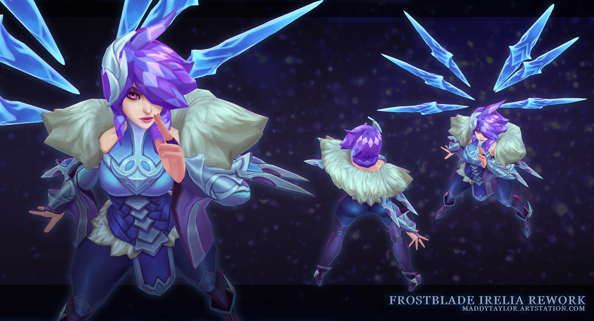 Frostblade Irelia Rework by MissMaddyTaylor on DeviantArt