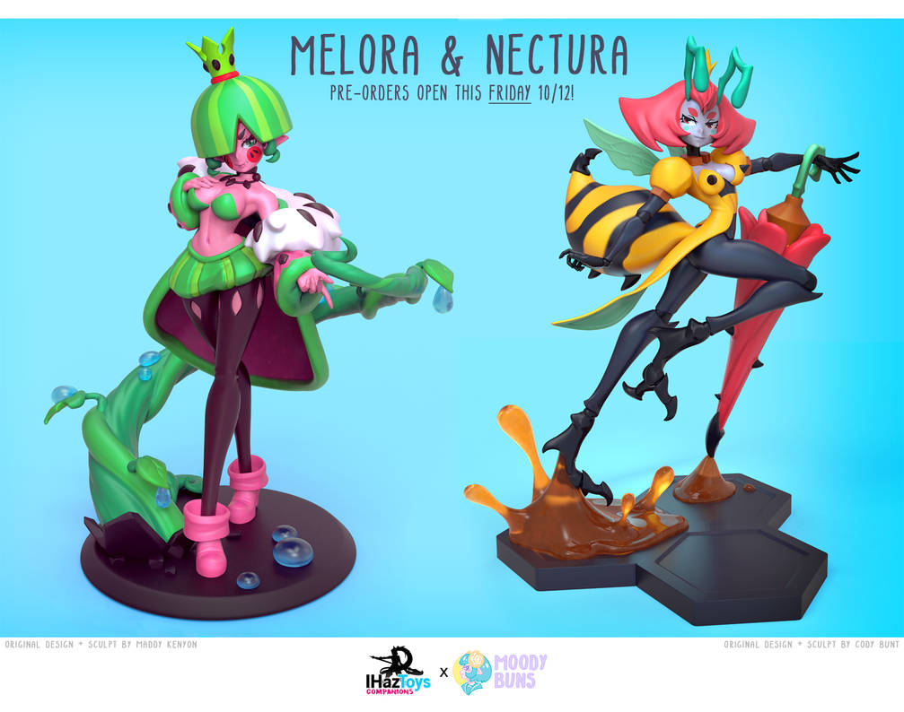 Melora + Nectura Figurine Pre-orders open Friday! by MissMaddyTaylor