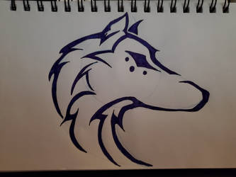 Inktober 2019 Day 06 Husky