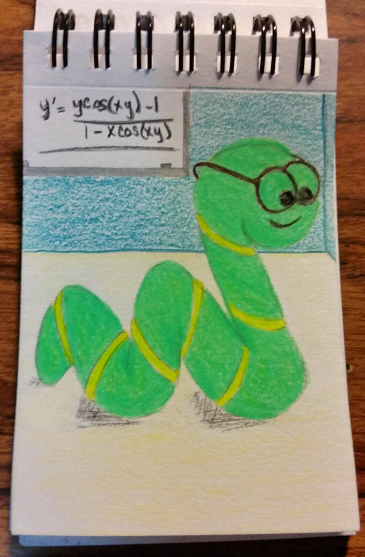 That's a smart worm by Chadacryst on DeviantArt