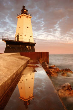 Ludington Breakwater, Michigan