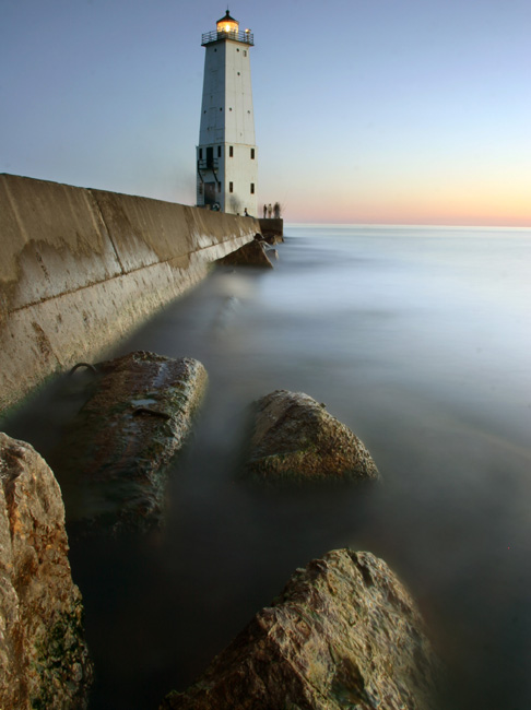 Frankfort Breakwater, Michigan