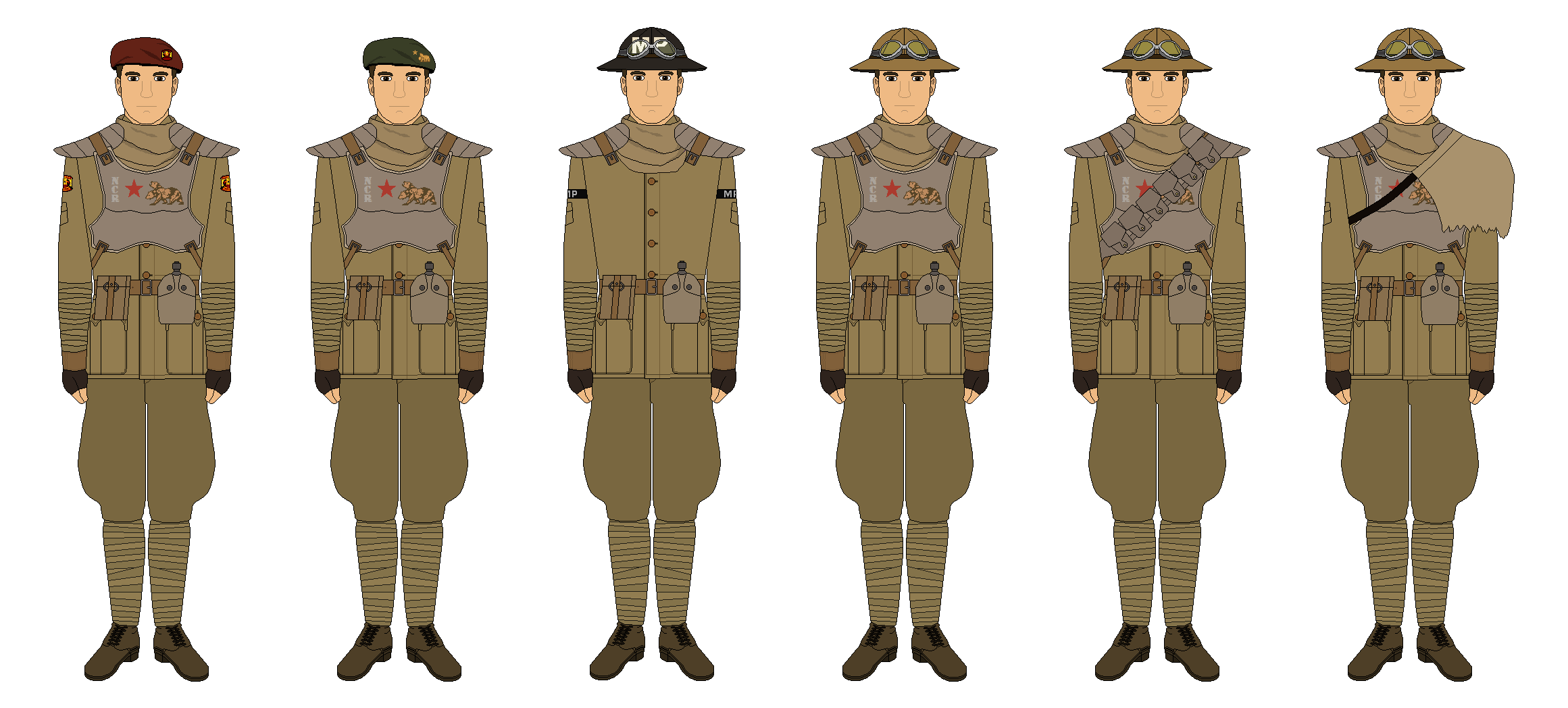 Fallout New Vegas Ncr Troopers By Finerskydiver On Deviantart Fallout New Vegas Ncr Troopers By Finerskydiver On Deviantart