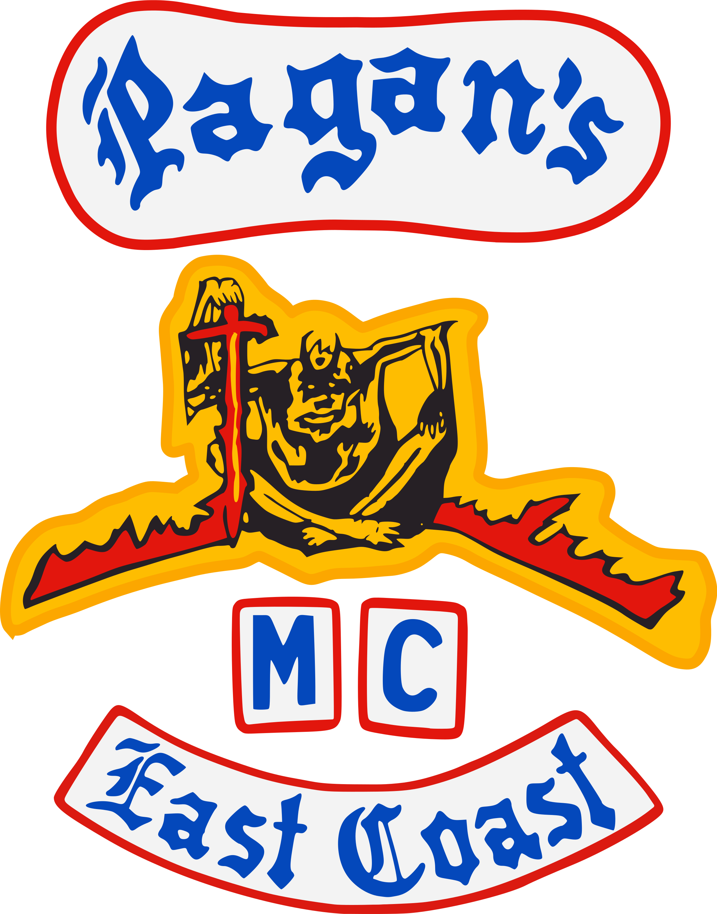 Pagans Mc Logo Pagan's MC: Past, Present, And Future With Author Dave