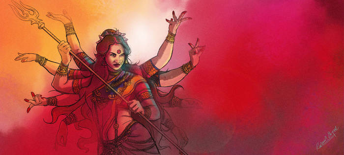 Explore the Best Durga Art | DeviantArt