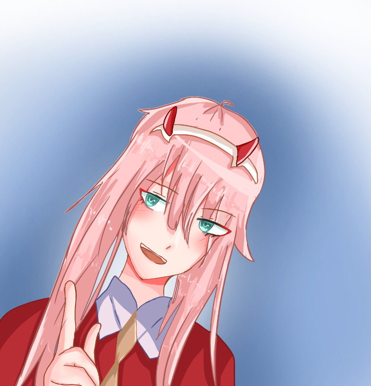 Deviantart Zero Zero two by CottonCandyDrink on DeviantArt
