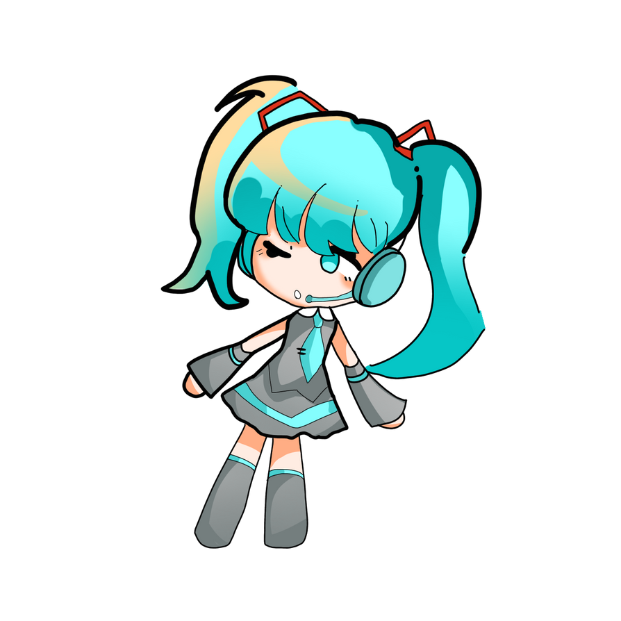 Made Hatsune Miku in Gacha Life 2 by SkylisarieCloud on DeviantArt