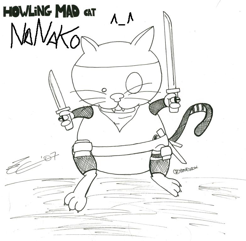 Howling Mad Neko-Nanako