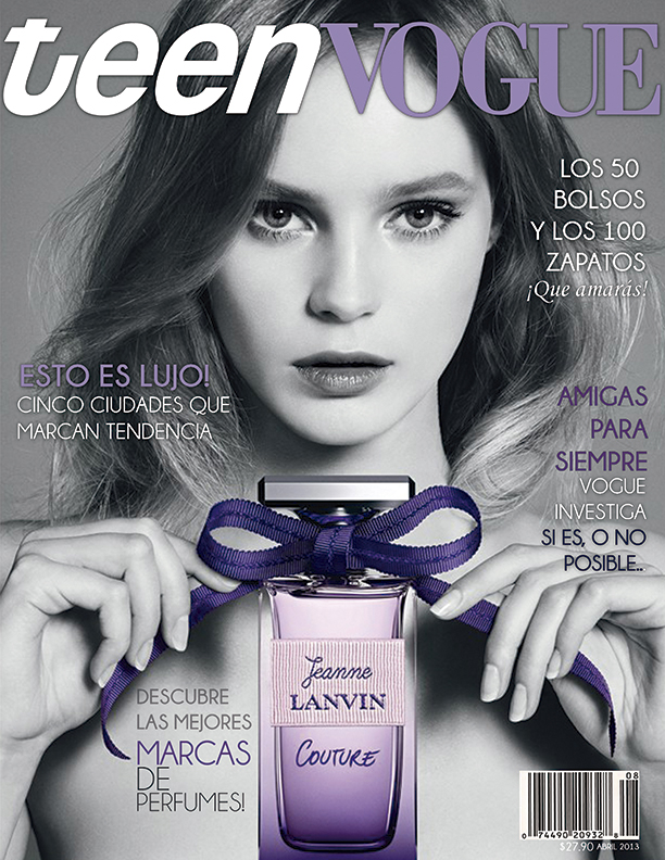 Portada de Revista Teen Vogue by laragutierrez on DeviantArt