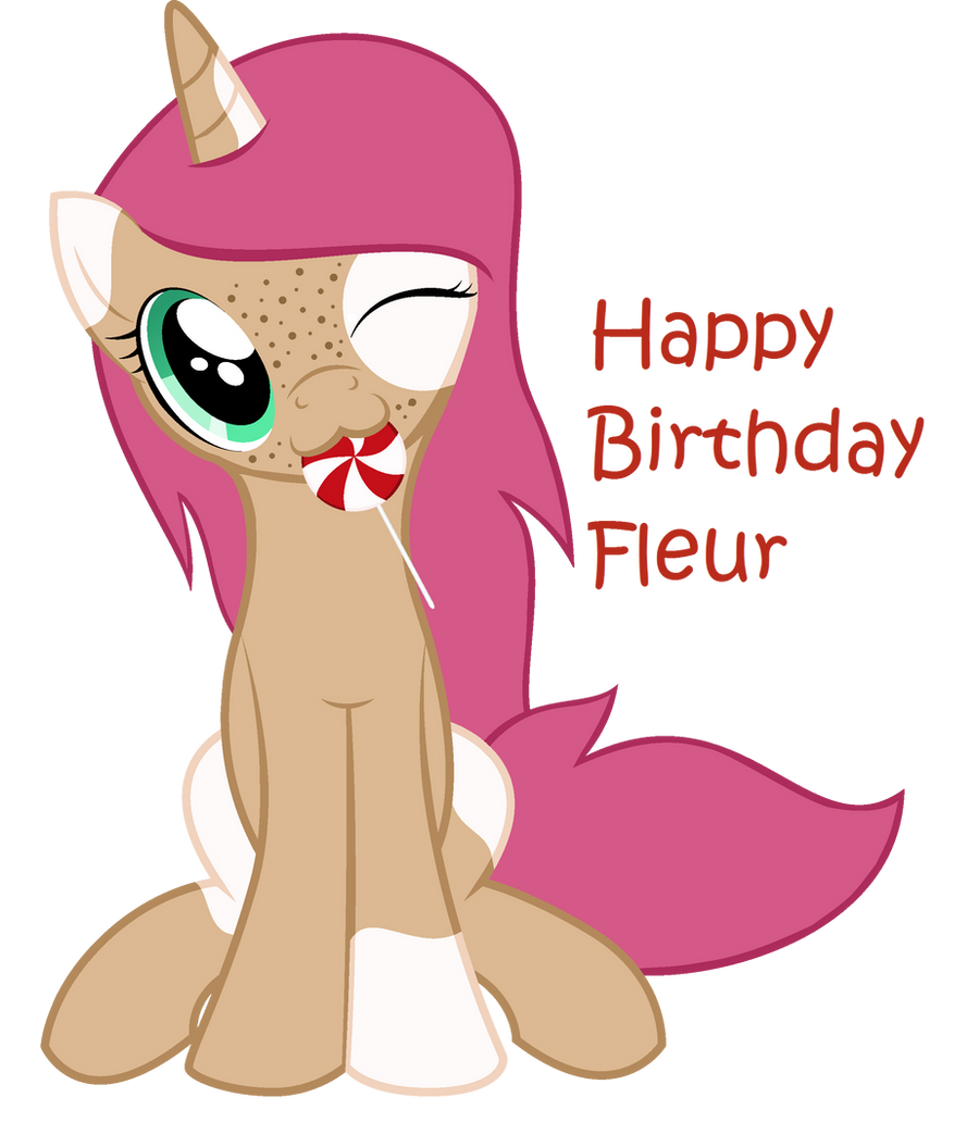 Happy Birthday Fleur!