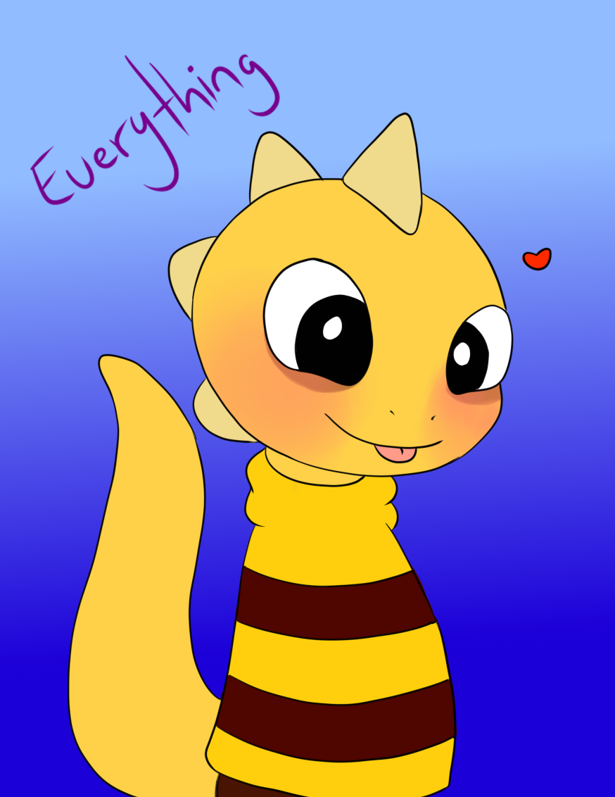 Monster Kid- Undertale Series by AquaPiratePup on DeviantArt